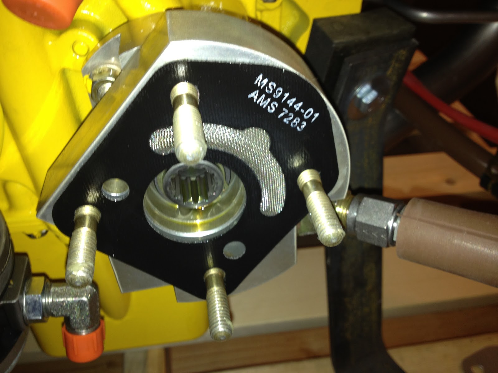 Chad and Bekah's RV7 Prop and Governor